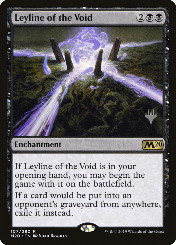 Leyline of the Void (Promo Pack) [Core Set 2020 Promos] Magic: The Gathering