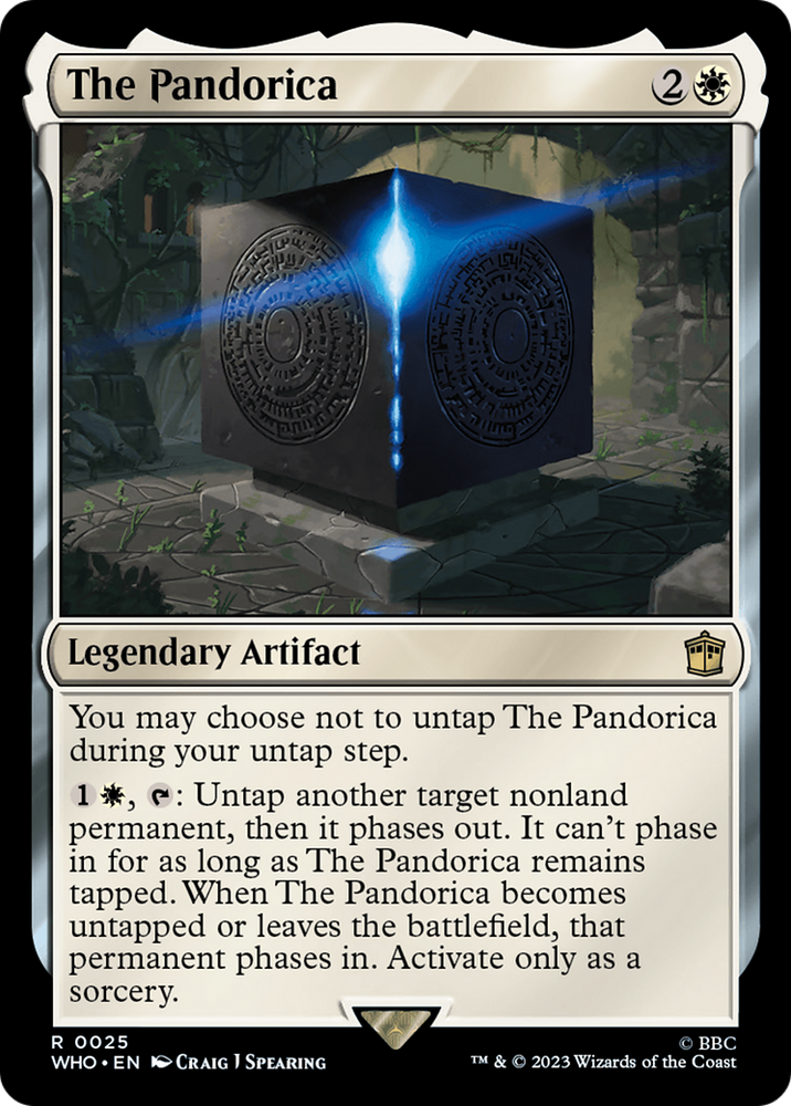 The Pandorica [Doctor Who] Magic: The Gathering