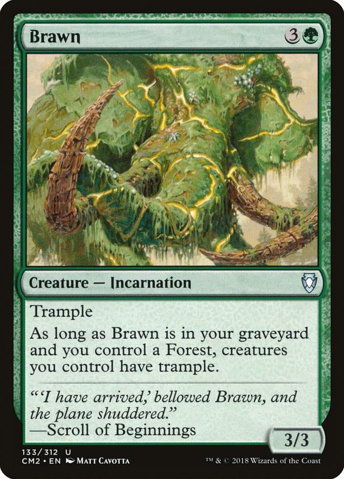 Brawn [Commander Anthology Volume II] Magic: The Gathering