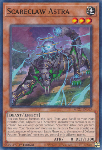 Scareclaw Astra [MP23-EN065] Common - Yugioh Cards For Your TCG Needs!