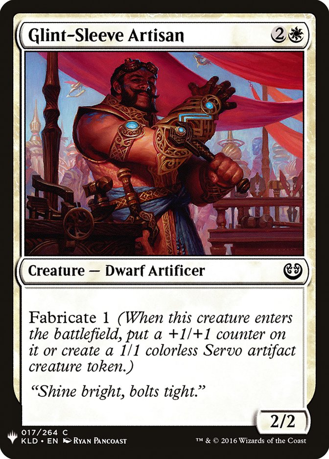 Glint-Sleeve Artisan [Mystery Booster] Magic: The Gathering