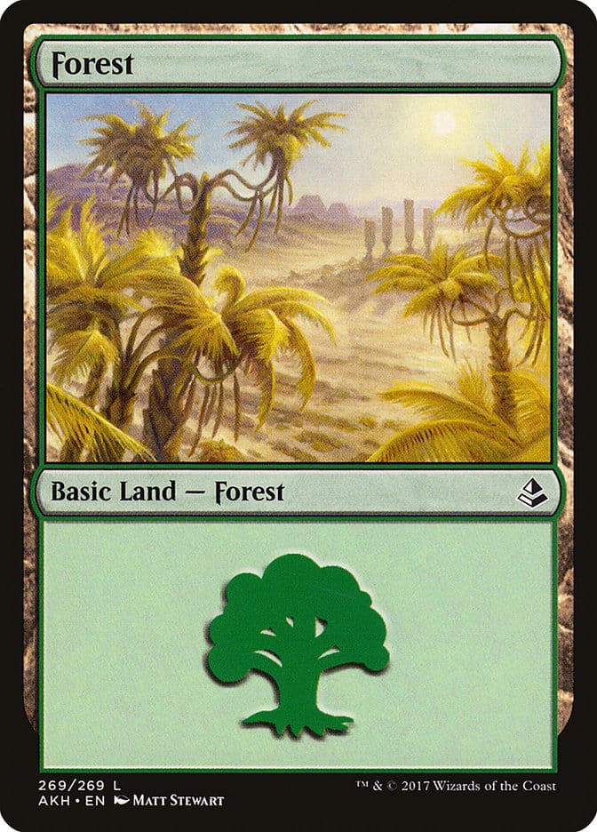 Forest (269) [Amonkhet] Magic: The Gathering