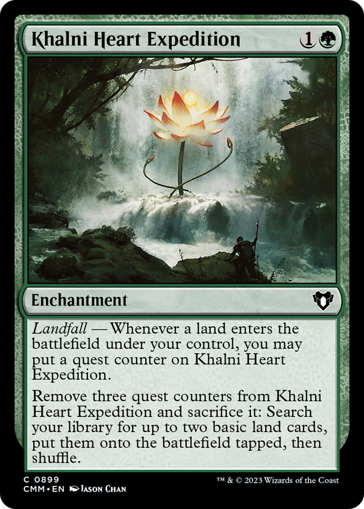 Khalni Heart Expedition [Commander Masters] Magic: The Gathering