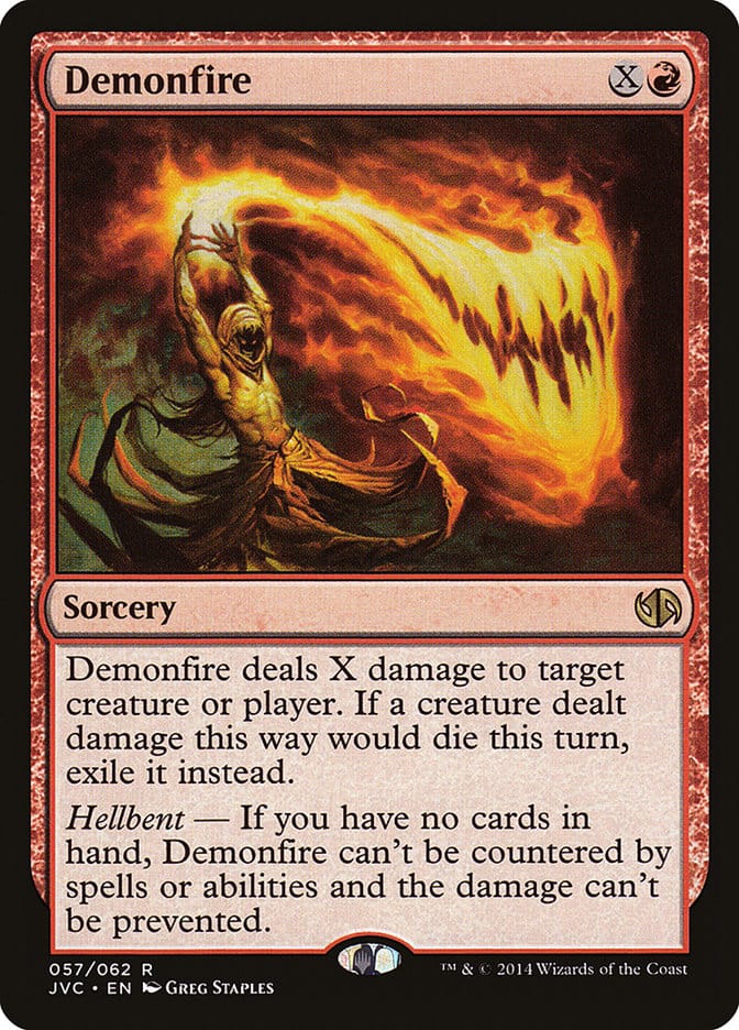 Demonfire [Duel Decks Anthology] Magic: The Gathering