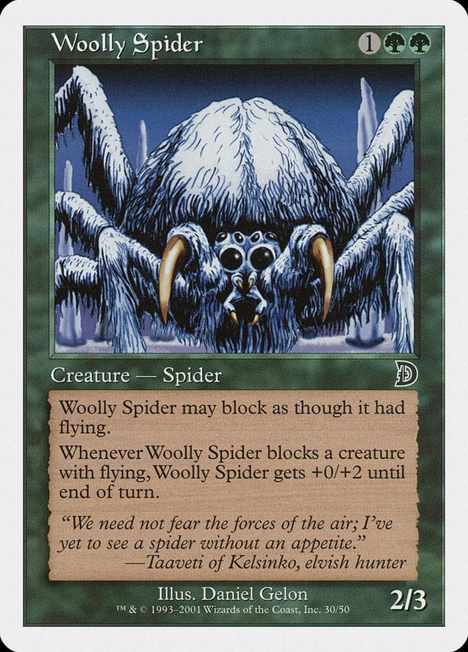 Woolly Spider [Deckmasters] Magic: The Gathering