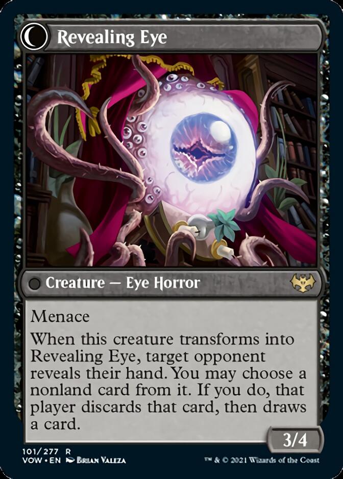 Concealing Curtains // Revealing Eye [Innistrad: Crimson Vow] Magic: The Gathering