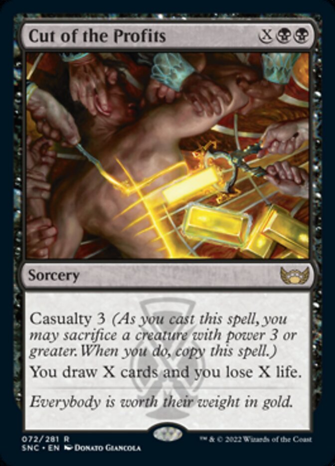 Cut of the Profits [Streets of New Capenna] Magic: The Gathering