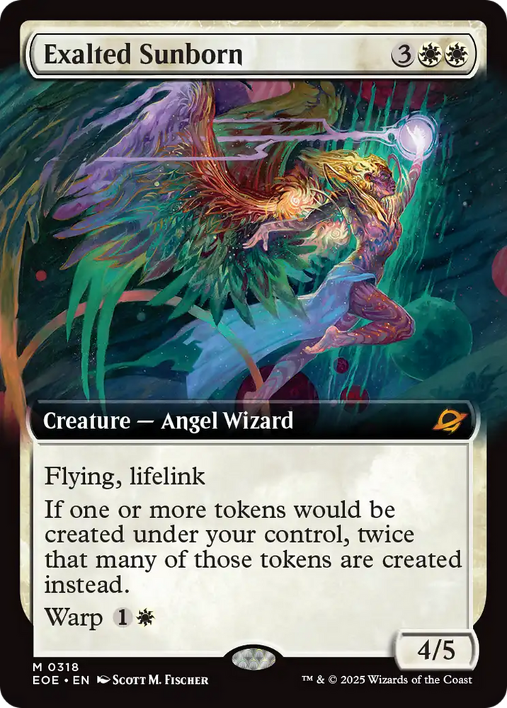 Exalted Sunborn (Extended Art) [Edge of Eternities] Magic: The Gathering