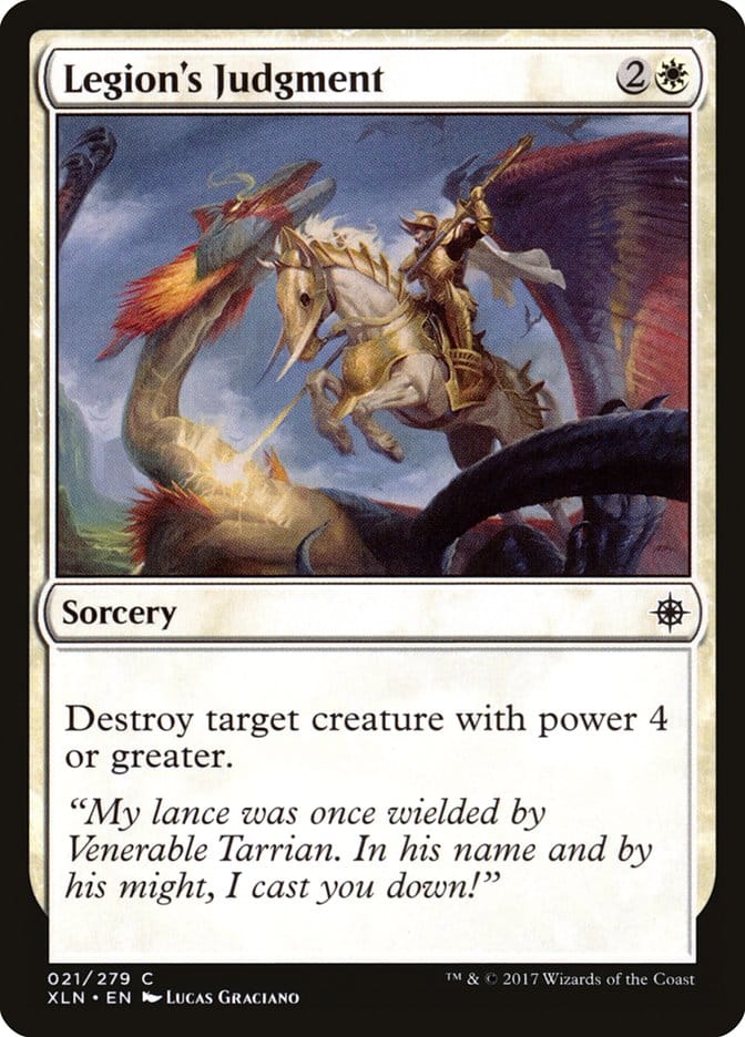 Legion's Judgment [Ixalan] Magic: The Gathering