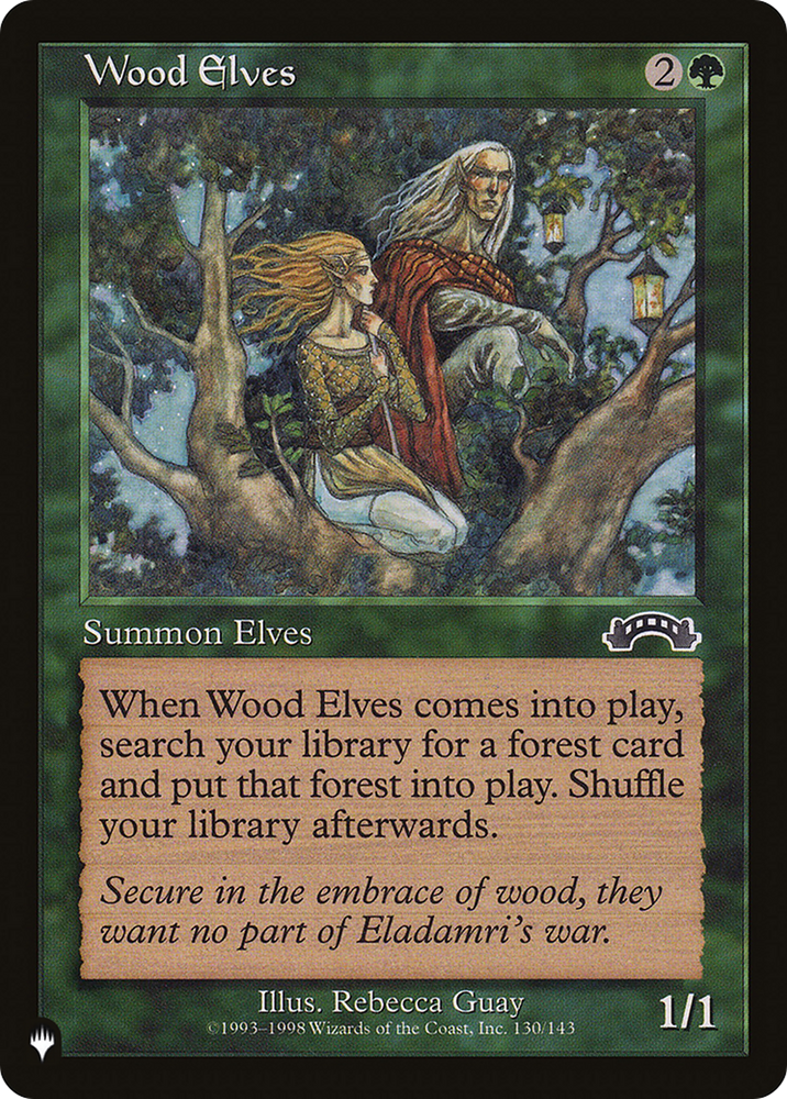 Wood Elves [The List] Magic: The Gathering