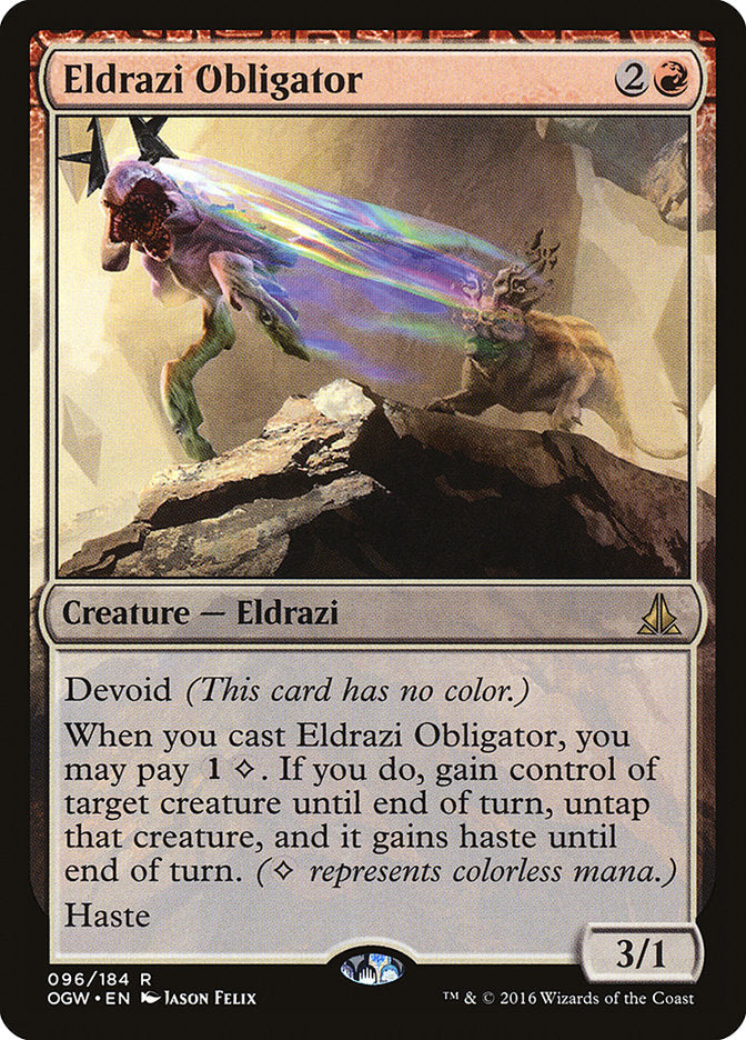 Eldrazi Obligator [Oath of the Gatewatch] Magic: The Gathering