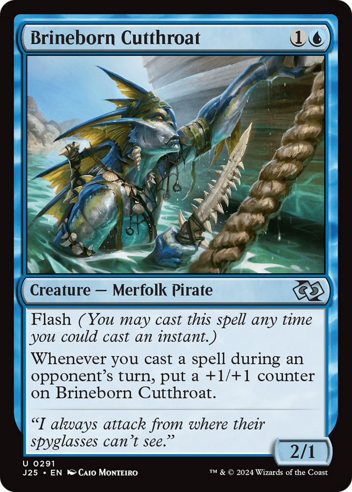 Brineborn Cutthroat [Foundations Jumpstart] Magic: The Gathering
