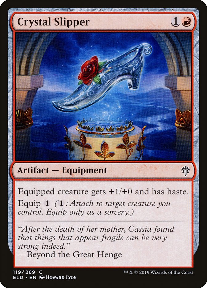 Crystal Slipper [Throne of Eldraine] Magic: The Gathering