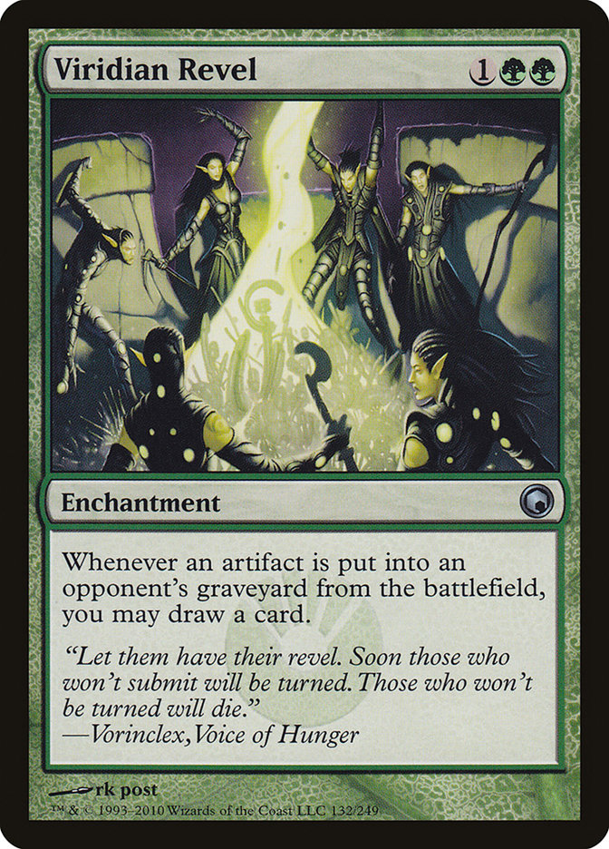 Viridian Revel [Scars of Mirrodin] Magic: The Gathering