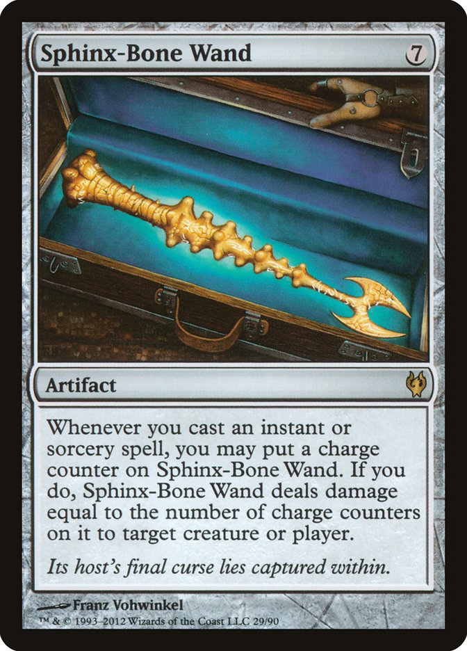 Sphinx-Bone Wand [Duel Decks: Izzet vs. Golgari] Magic: The Gathering