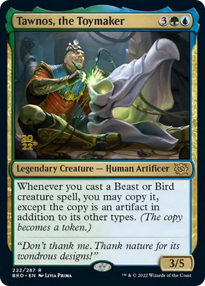Tawnos, the Toymaker [The Brothers' War Prerelease Promos] Magic: The Gathering