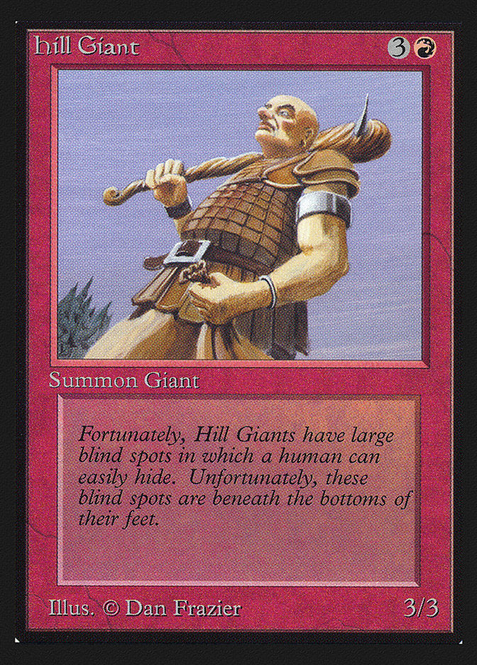 Hill Giant [International Collectors' Edition] Magic: The Gathering