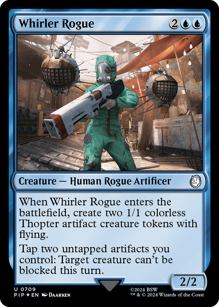 Whirler Rogue (Surge Foil) [Fallout] Magic: The Gathering