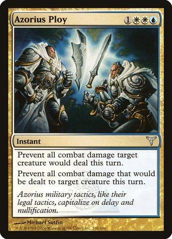 Azorius Ploy [Dissension] Magic: The Gathering