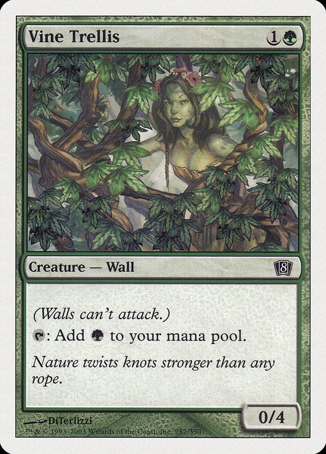 Vine Trellis [Eighth Edition] Magic: The Gathering