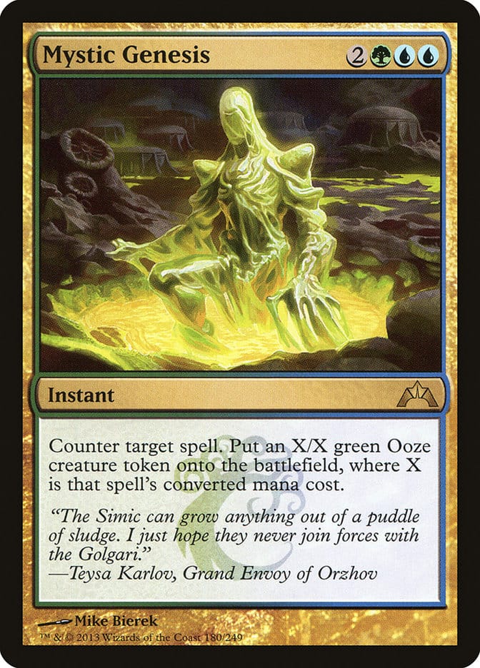 Mystic Genesis [Gatecrash] Magic: The Gathering