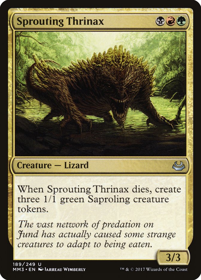 Sprouting Thrinax [Modern Masters 2017] Magic: The Gathering