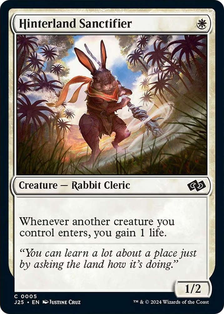 Hinterland Sanctifier [Foundations Jumpstart] Magic: The Gathering