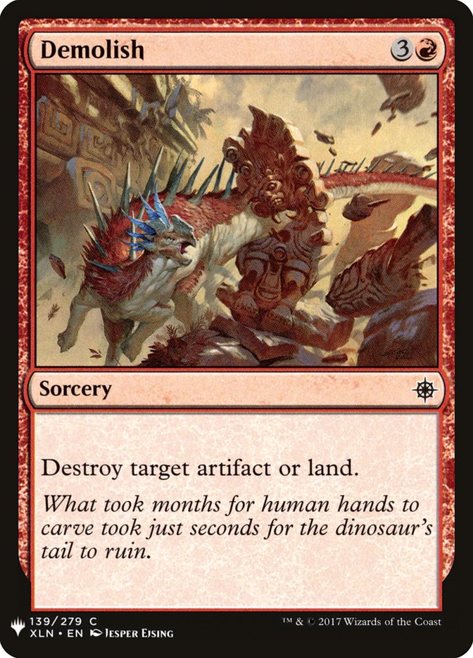 Demolish [Mystery Booster] Magic: The Gathering