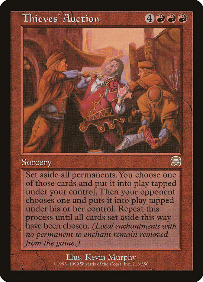 Thieves' Auction [Mercadian Masques] Magic: The Gathering