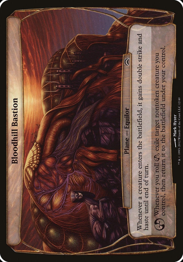 Bloodhill Bastion (Planes) [Planechase 2012 Planes] Magic: The Gathering