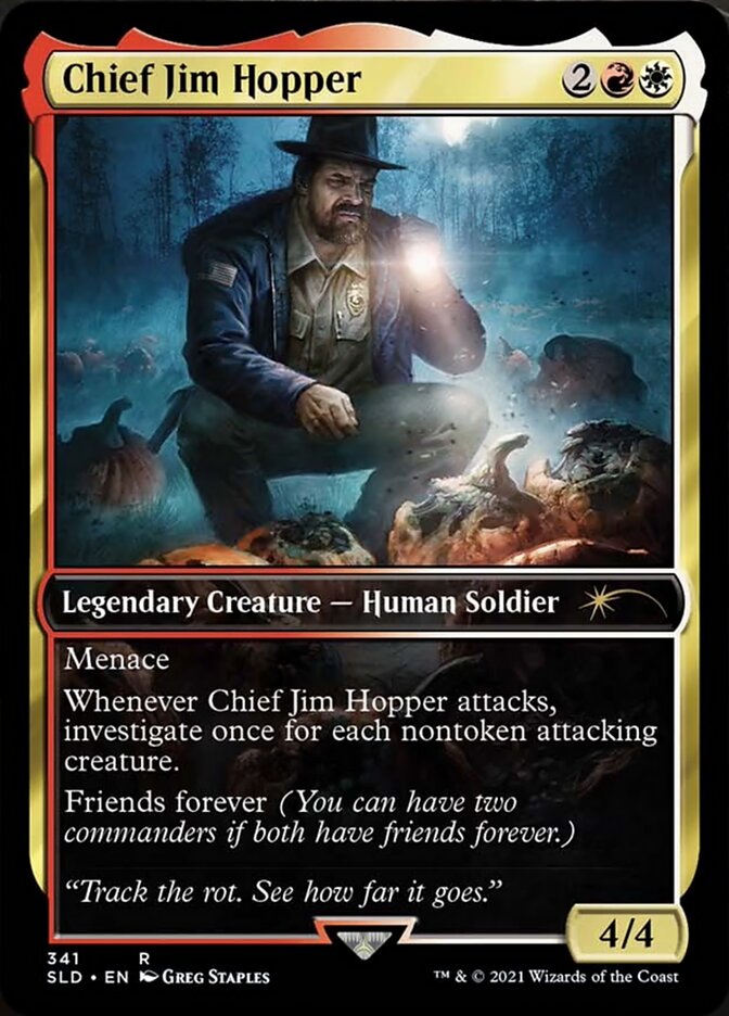 Chief Jim Hopper [Secret Lair Drop Series] Magic: The Gathering