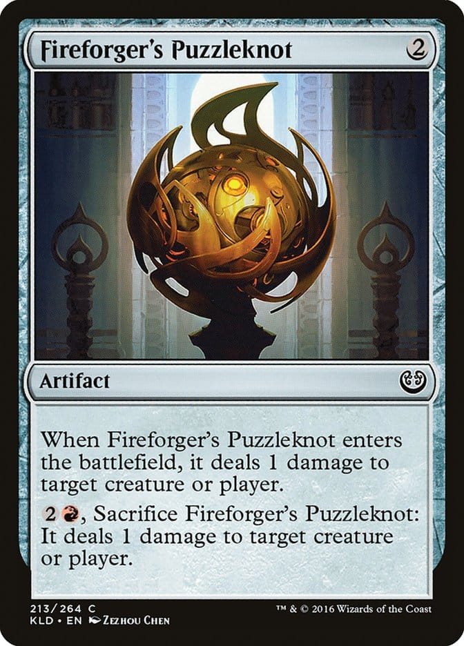 Fireforger's Puzzleknot [Kaladesh] Magic: The Gathering