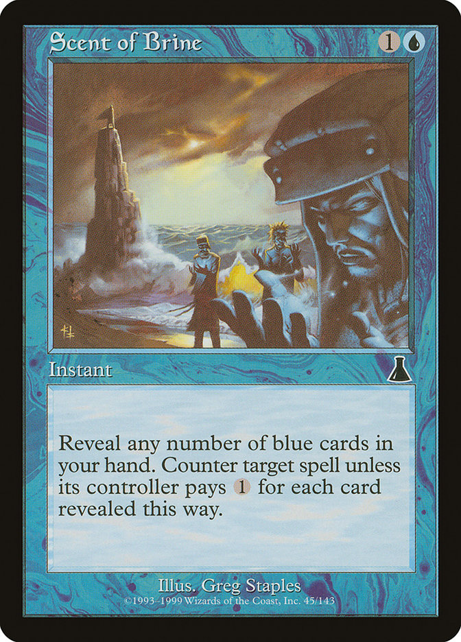 Scent of Brine [Urza's Destiny] Magic: The Gathering