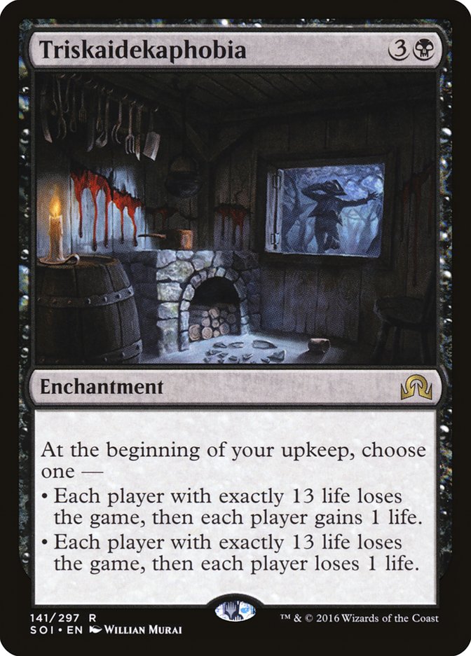 Triskaidekaphobia [Shadows over Innistrad] Magic: The Gathering