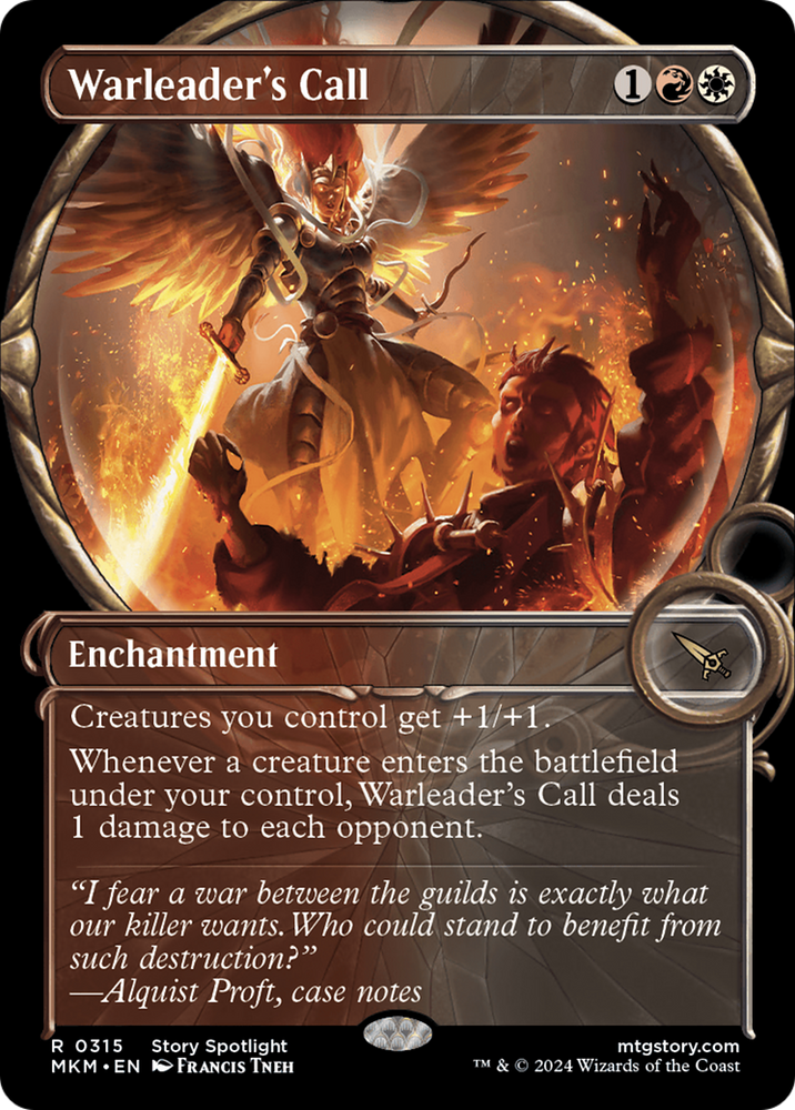 Warleader's Call (Showcase) [Murders at Karlov Manor] Magic: The Gathering