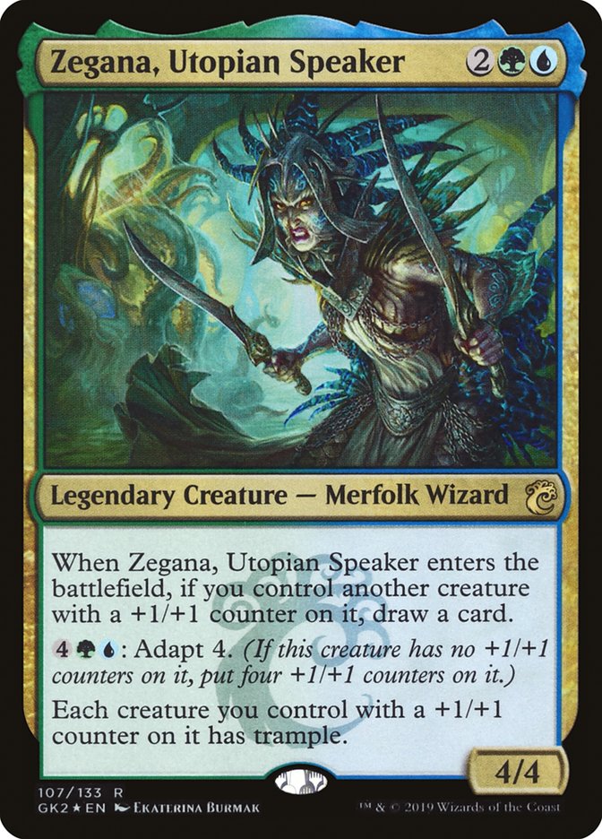 Zegana, Utopian Speaker [Ravnica Allegiance Guild Kit] Magic: The Gathering