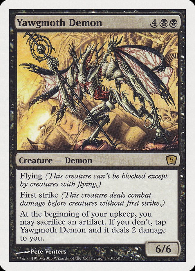 Yawgmoth Demon [Ninth Edition] Magic: The Gathering