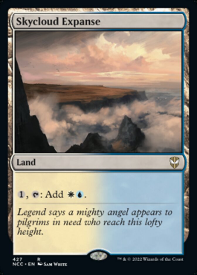Skycloud Expanse [Streets of New Capenna Commander] Magic: The Gathering