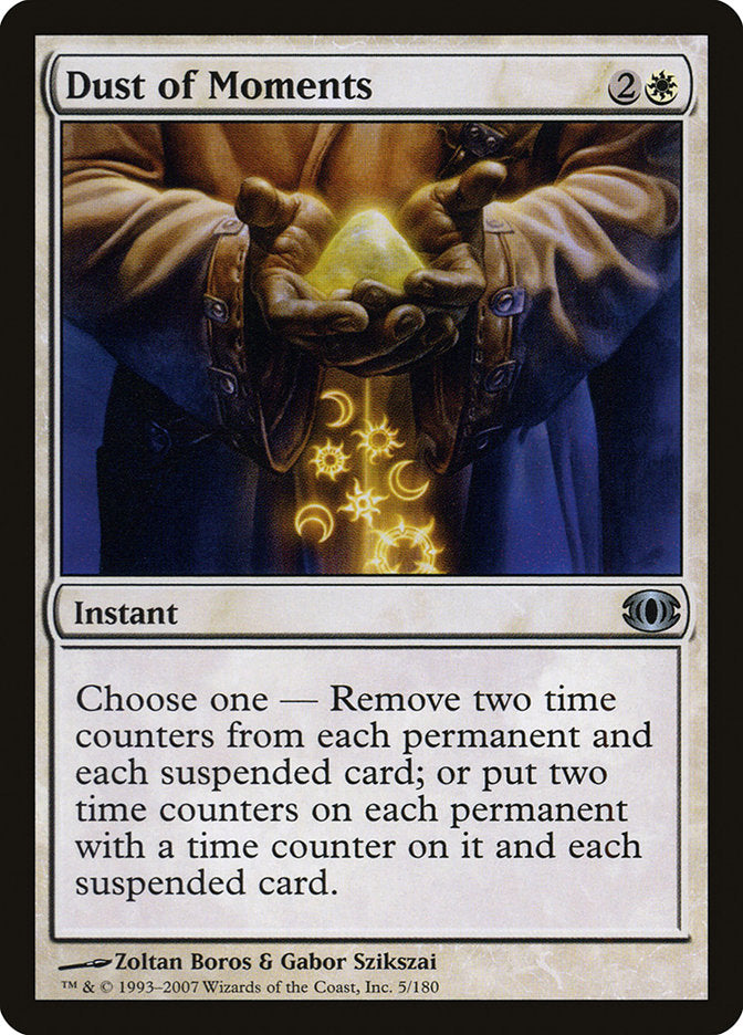 Dust of Moments [Future Sight] Magic: The Gathering