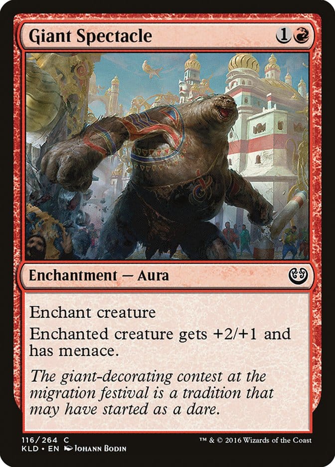 Giant Spectacle [Kaladesh] Magic: The Gathering