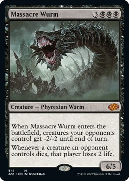 Massacre Wurm [Jumpstart 2022] Magic: The Gathering
