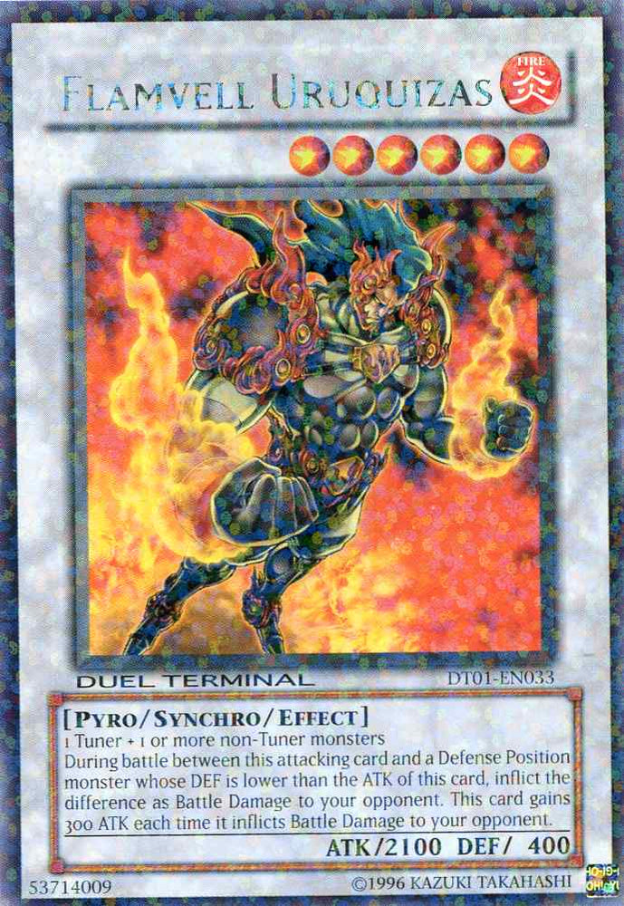Flamvell Uruquizas [DT01-EN033] Rare Yu-Gi-Oh!