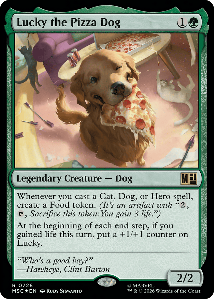 Lucky the Pizza Dog [Marvel Super Heroes Commander]