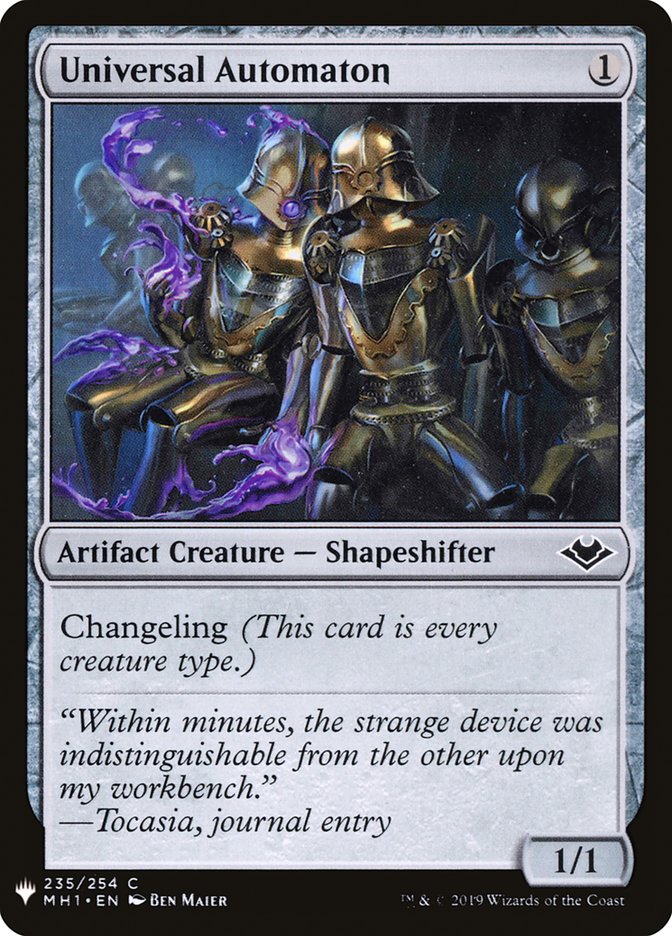 Universal Automaton [Mystery Booster] Magic: The Gathering