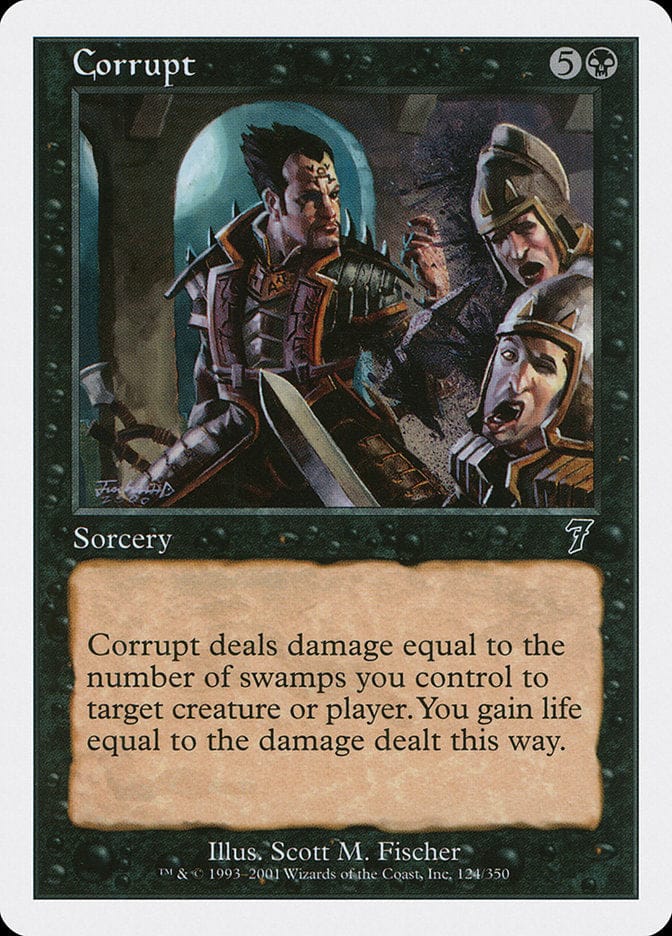 Corrupt [Seventh Edition] Magic: The Gathering