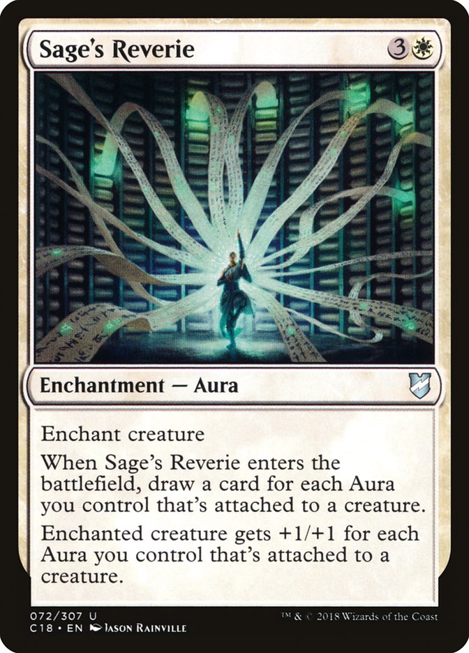 Sage's Reverie [Commander 2018] Magic: The Gathering