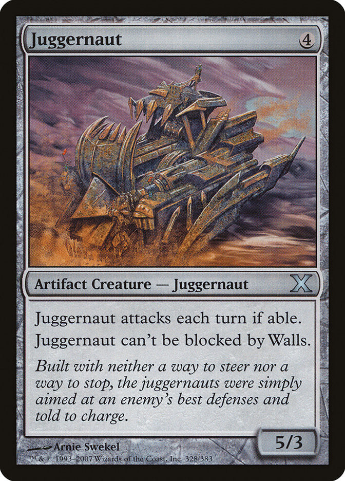 Juggernaut [Tenth Edition] Magic: The Gathering
