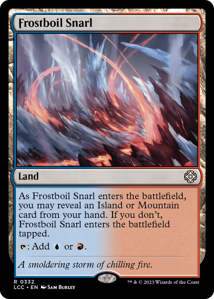 Frostboil Snarl [The Lost Caverns of Ixalan Commander] Magic: The Gathering