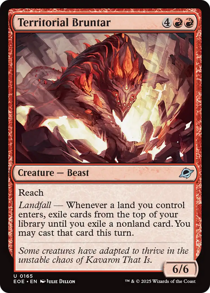Territorial Bruntar [Edge of Eternities] Magic: The Gathering