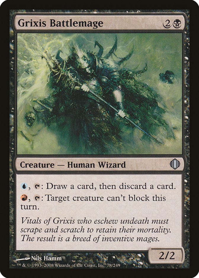 Grixis Battlemage [Shards of Alara] Magic: The Gathering